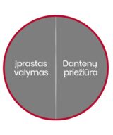 Elektrinis garsinis dantų šepetėlis IONICKISS IONPA TRAVEL (su baterija)